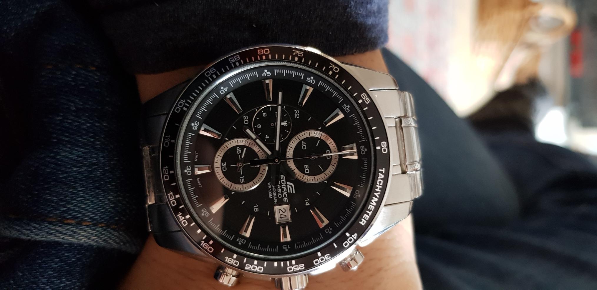 Schöne Chrono-Anzeige