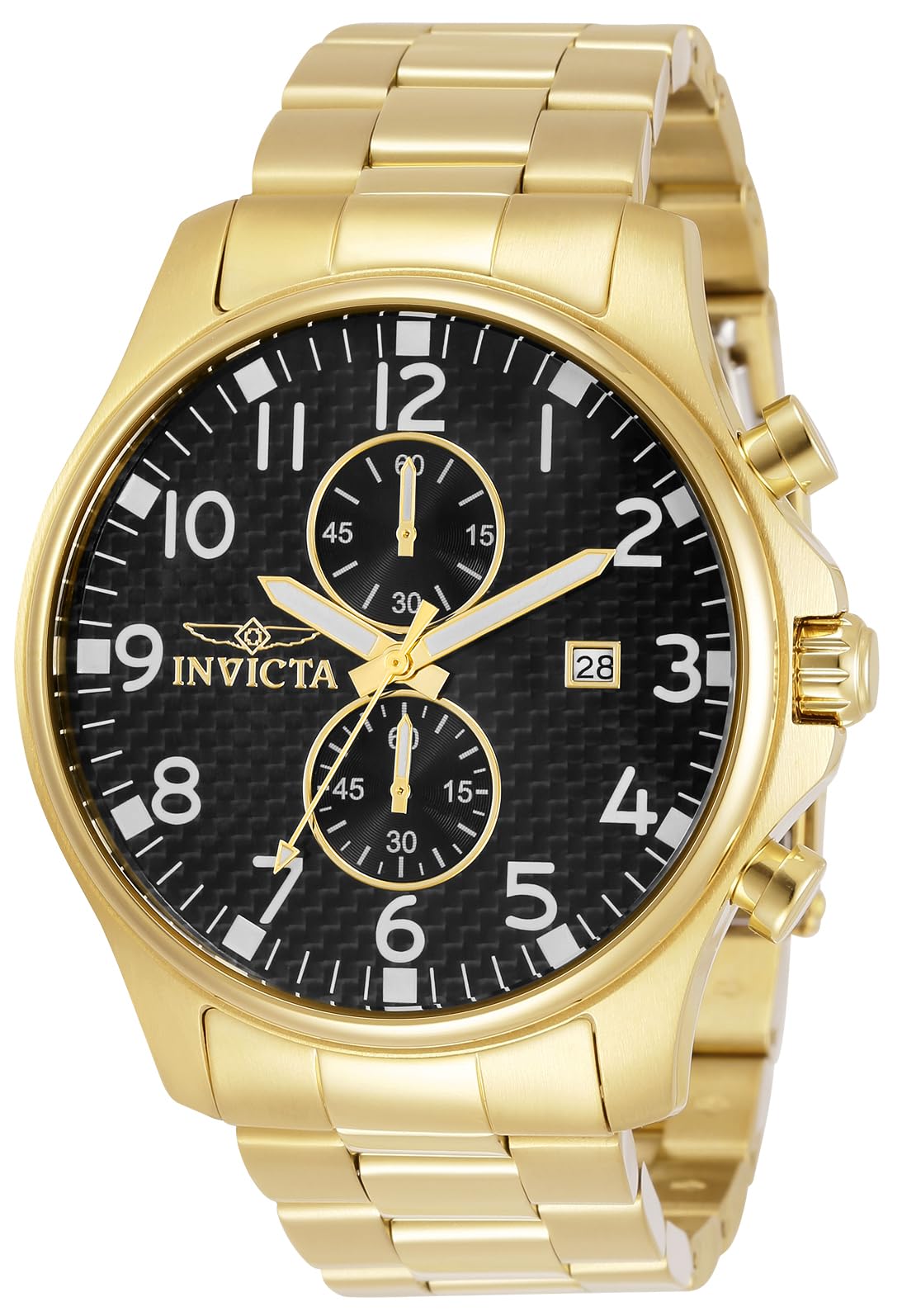 invicta-specialty-herrenuhr-48mm-silber-schwarz-quarz image 8
