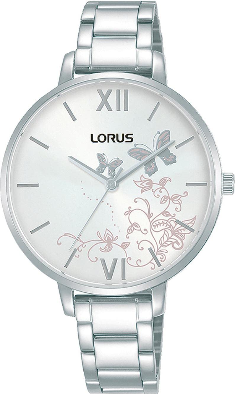 lorus-damenuhren-damenuhr-silber-armbanduhr-blau image 1