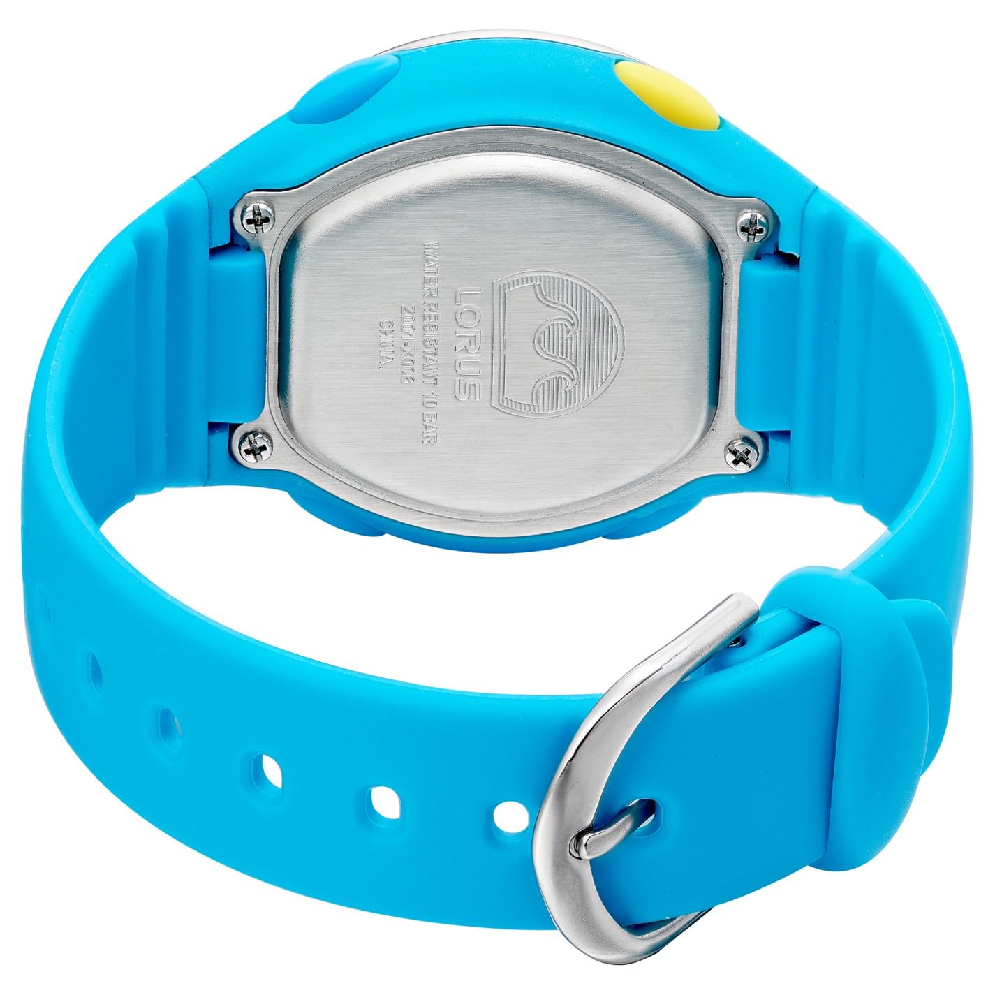 lorus-digital-herrenuhr-t-rkis-silikon-digitaluhr image 3