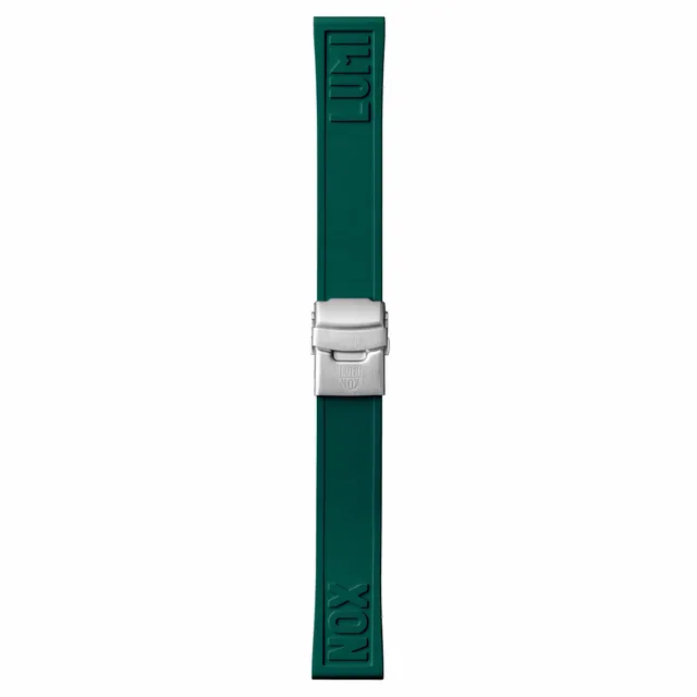 luminox-all-straps-kautschukarmband-22-mm-dunkelgr-n-zuschneidbar image 1