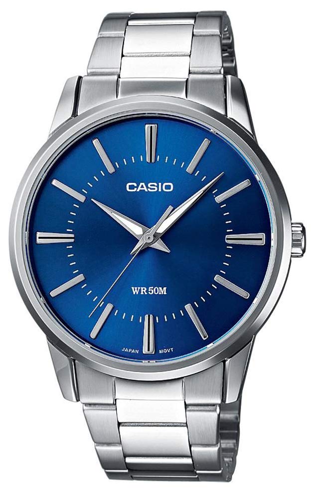 casio-collection-mtp-herren-armbanduhr-edelstahl-schwarz image 2