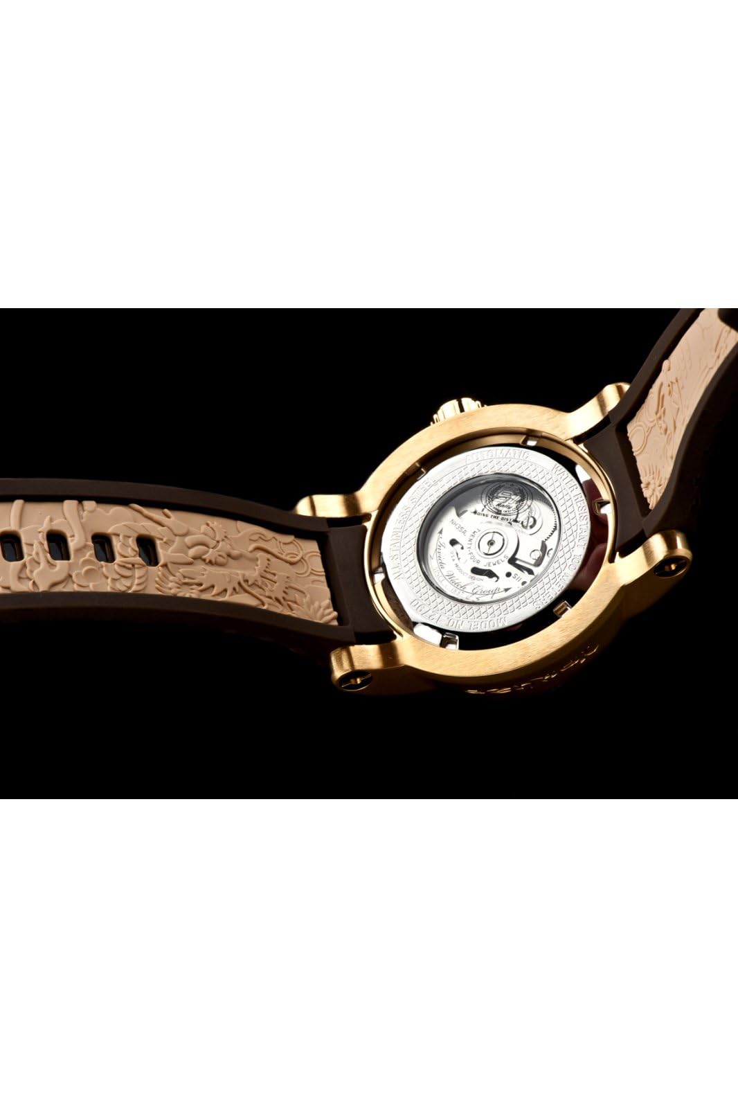 invicta-s1-rally-48mm-herren-automatikuhr-gold-schwarz image 5
