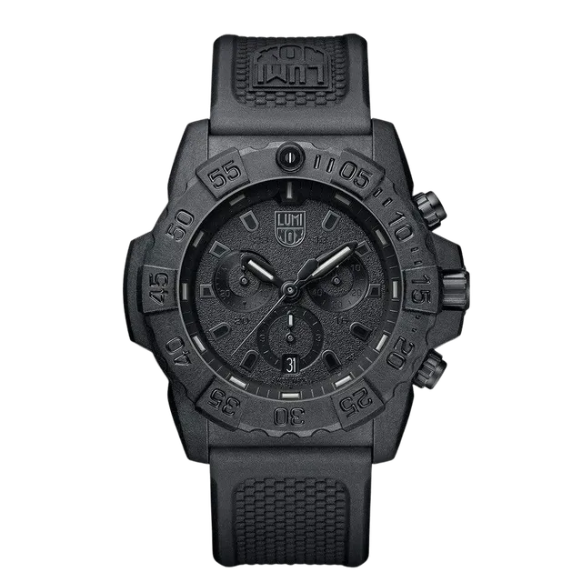 luminox-navy-seal-chronograph-taucheruhr-45-mm-blackout-200-m image 1