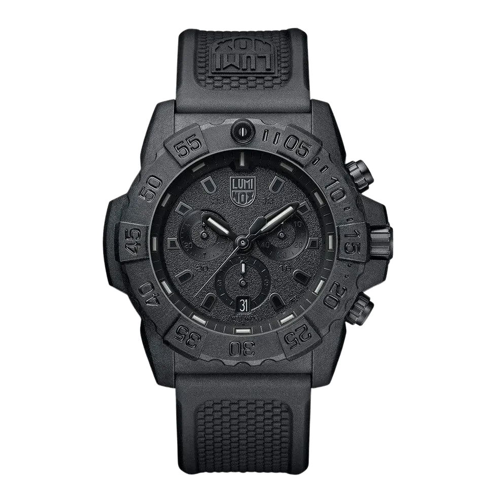 luminox-navy-seal-chronograph-taucheruhr-45-mm-blackout-200-m image 1