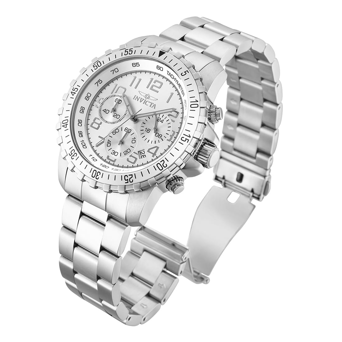 invicta-specialty-herrenuhr-quarz-45mm-edelstahl-silber image 3