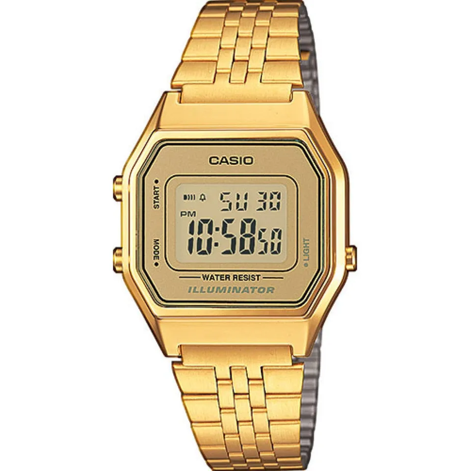 casio-collection-la680wega-retro-damenuhr-gold-digital image 1