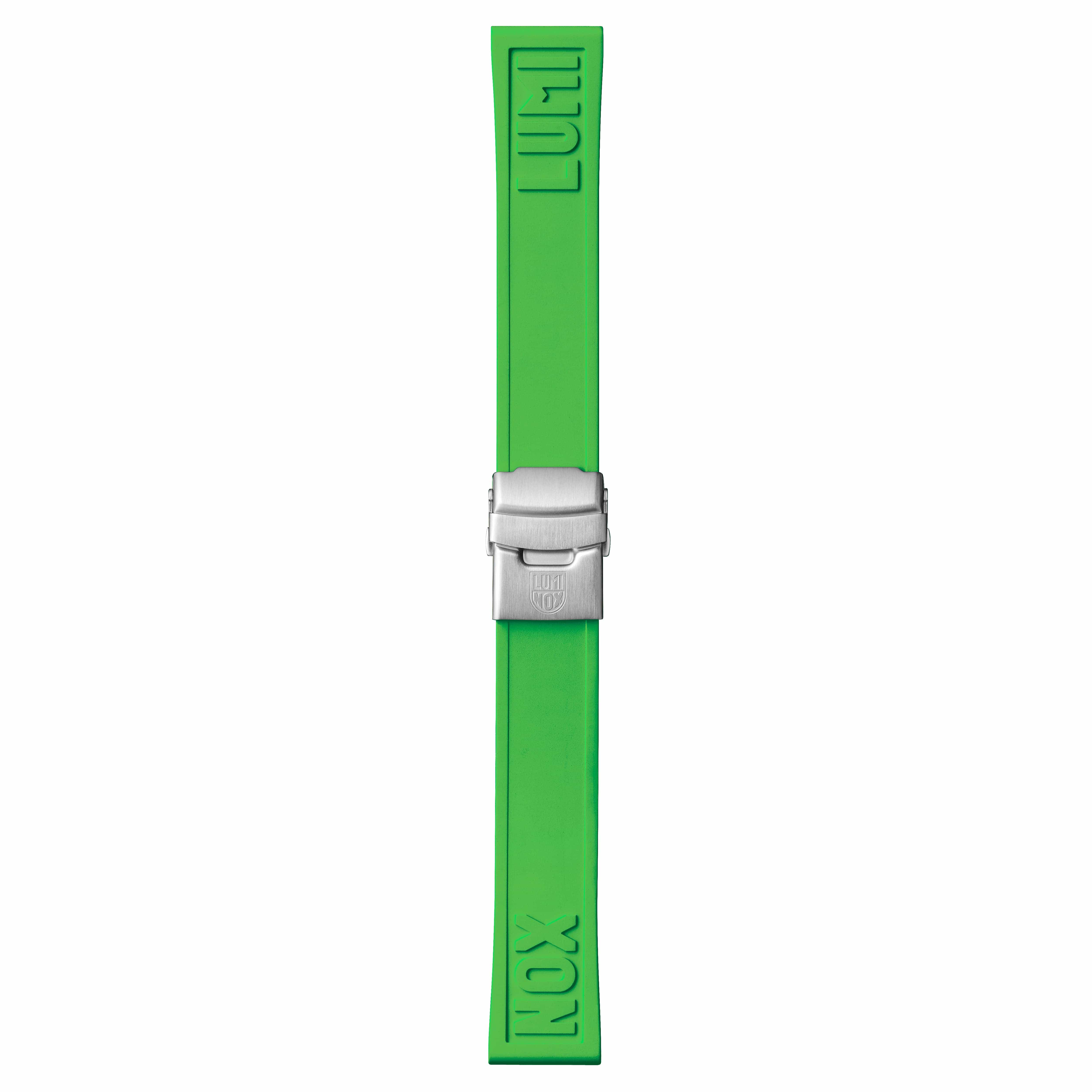luminox-all-straps-cut-to-fit-kautschukarmband-22-mm-neongr-n image 1