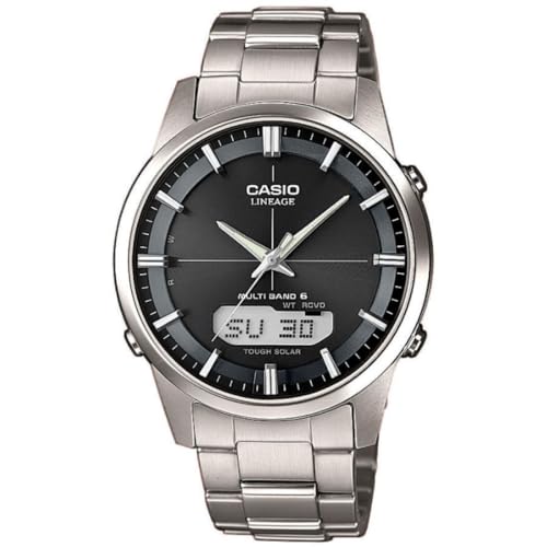 casio-funkuhr-solar-titan-silber-schwarz-herrenuhr image 6