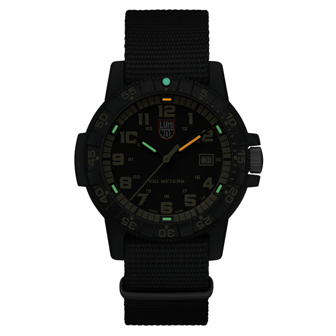 luminox-leatherback-sea-turtle-giant-44mm-outdoor-uhr-schwarz-gr-n image 2