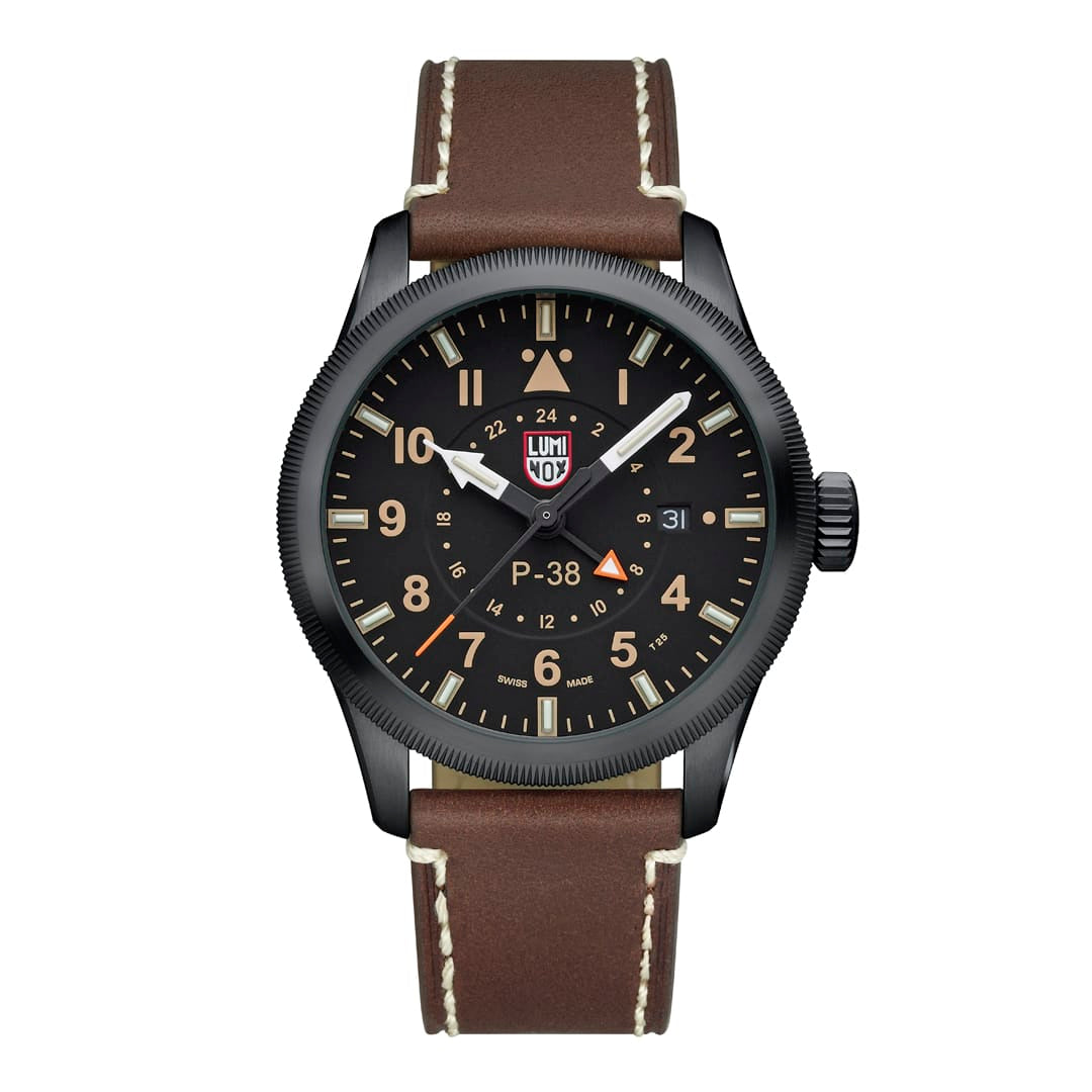 luminox-p-38-lightning-9520-fliegeruhr-42-mm-gmt-2 image 1