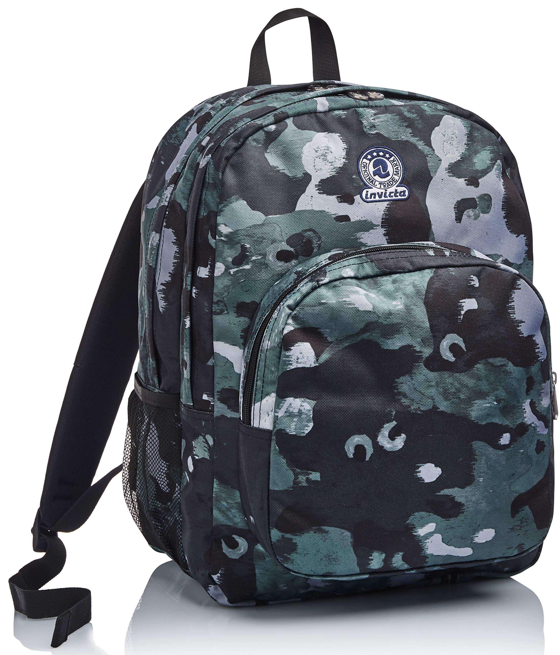 invicta-strong-camo-rucksack-grau-schwarz-38l-doppelfach image 1