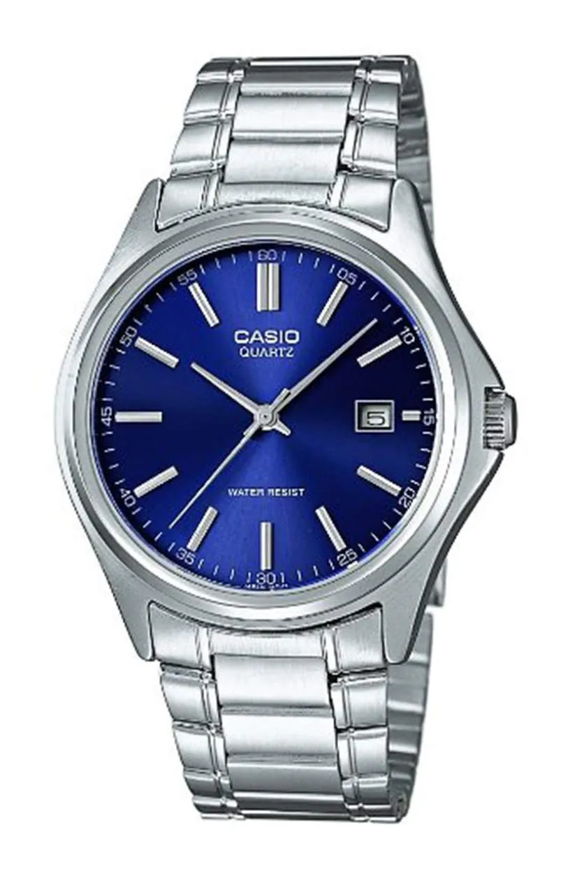 casio-mtp1183pa2a-herren-analoguhr-edelstahl-datum image 1
