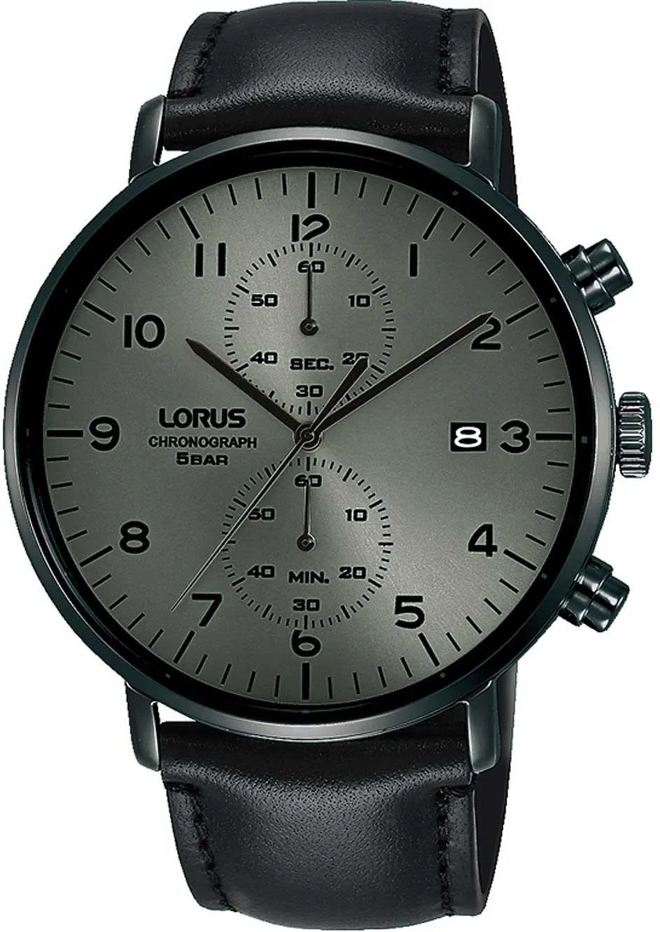 lorus-herrenuhren-rw405ax9-herrenuhr-leder-chronograph image 1