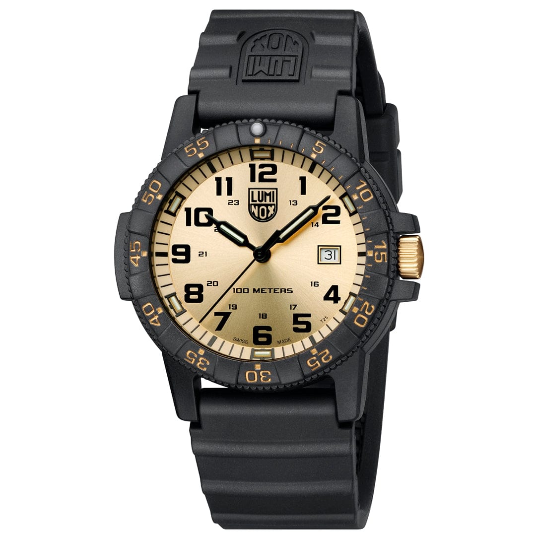 luminox-leatherback-sea-turtle-giant-outdooruhr-44mm-gold-schwarz image 3