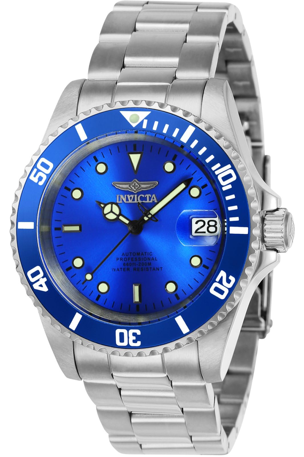 invicta-pro-diver-herren-automatikuhr-40mm-silber-grau-edelstahl image 8