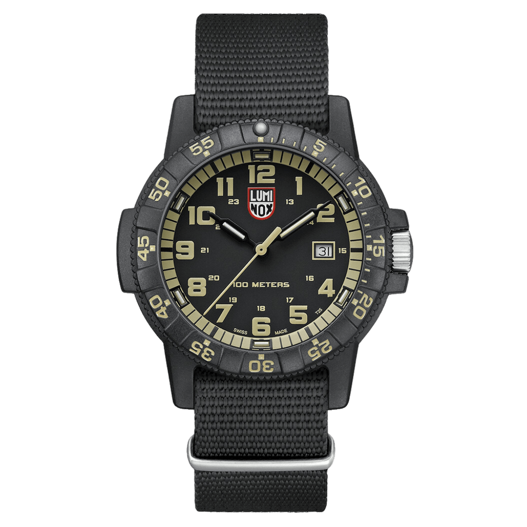 luminox-leatherback-sea-turtle-giant-44mm-outdoor-uhr-schwarz-gr-n image 1
