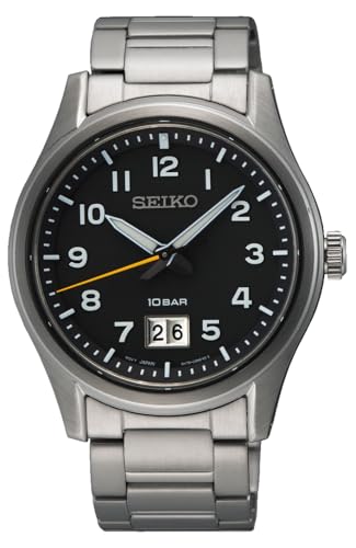 seiko-classic-sur319-herrenuhr-schwarz-silber-quarz image 3
