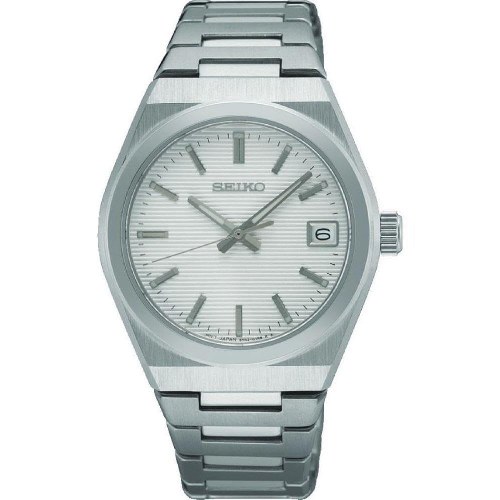seiko-classic-quarz-herrenuhr-silber-edelstahl-analog image 6