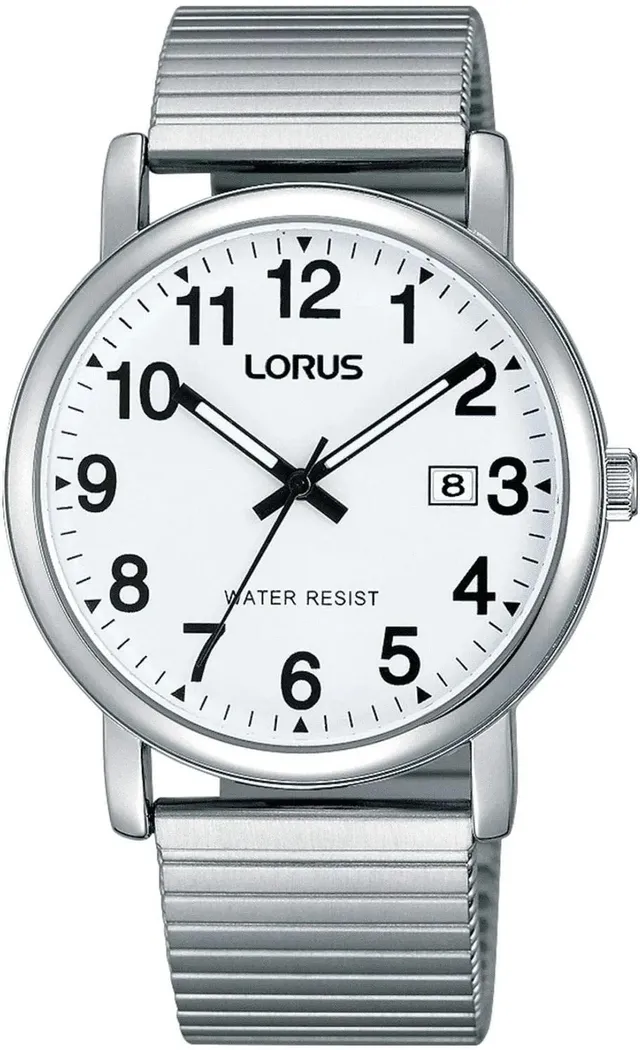 lorus-rg859cx5-damen-quarz-uhr-flexband-edelstahl image 1