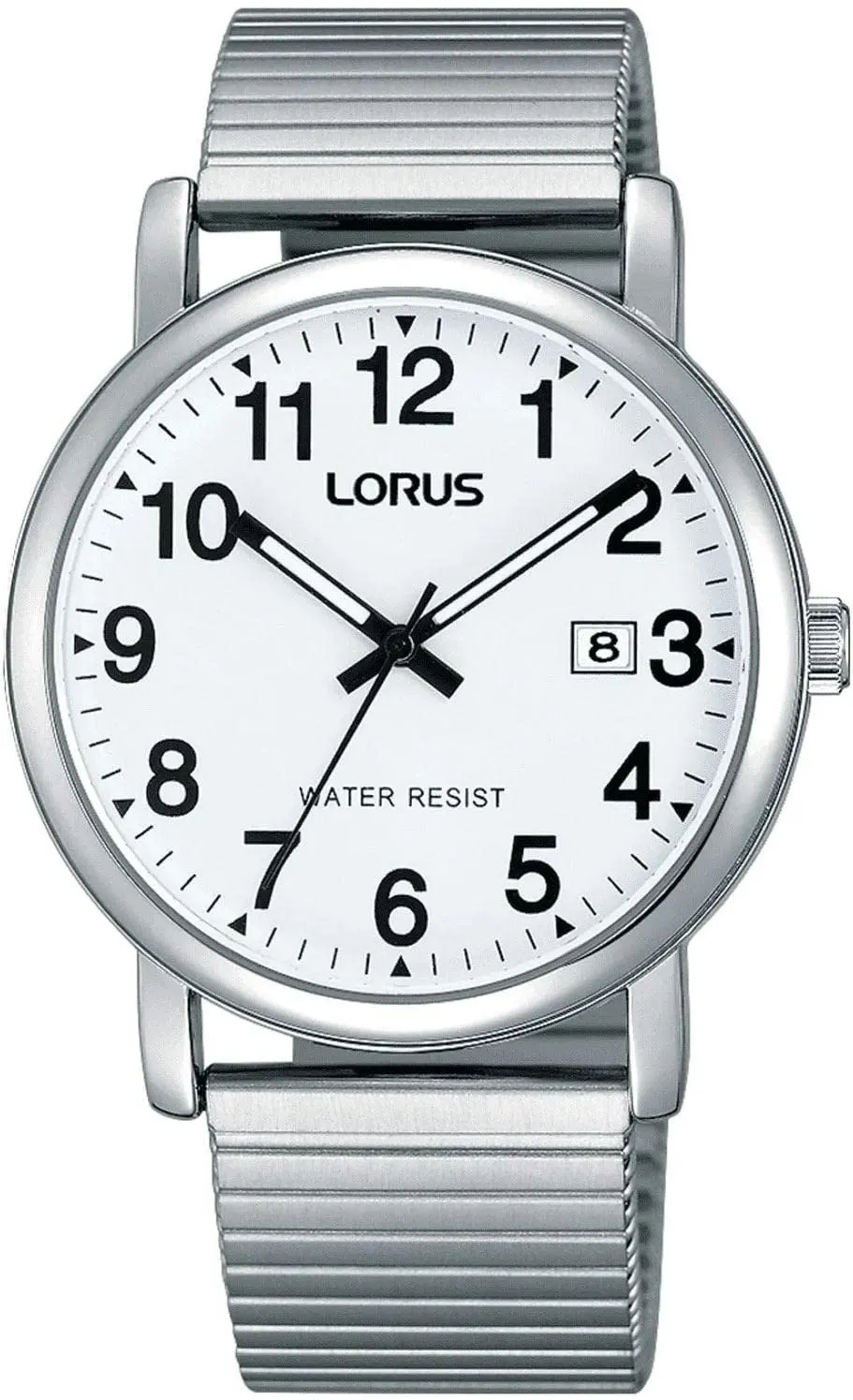 lorus-rg859cx5-damen-quarz-uhr-flexband-edelstahl image 1