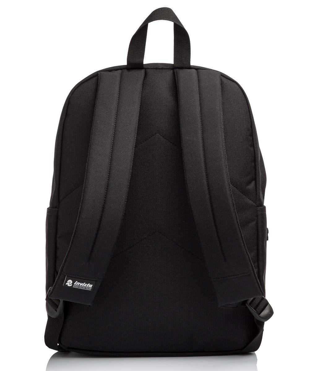 invicta-carlson-rucksack-plain-logo-schwarz-schulrucksack image 4