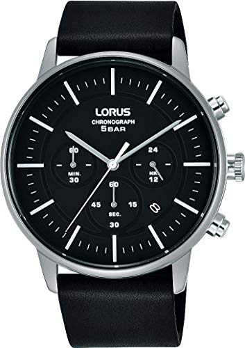 lorus-fashion-herren-chronograph-armbanduhr-rt307jx9-leder image 4