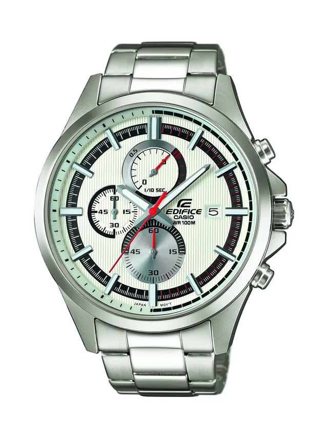 casio-edifice-herren-armbanduhr-edelstahl-10-bar-stoppfunktion image 1