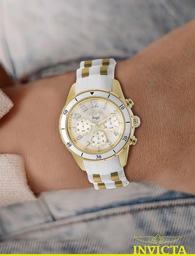 invicta-angel-24901-damenuhr-wei-edelstahl-quarz image 8