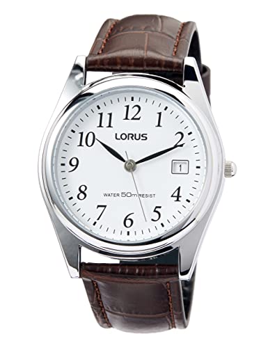 lorus-herrenuhren-klassik-rs965bx9-herrenuhr-leder image 7