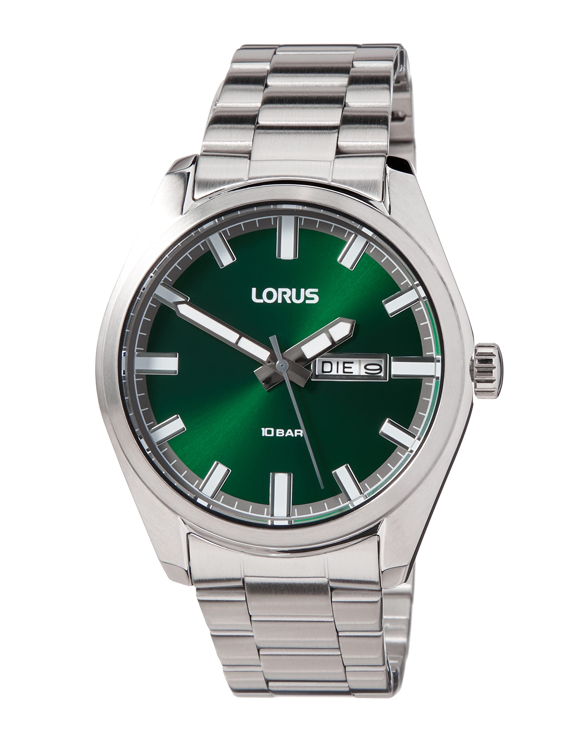 lorus-rh351ax9-herrenuhr-quarz-edelstahl-metallband image 1
