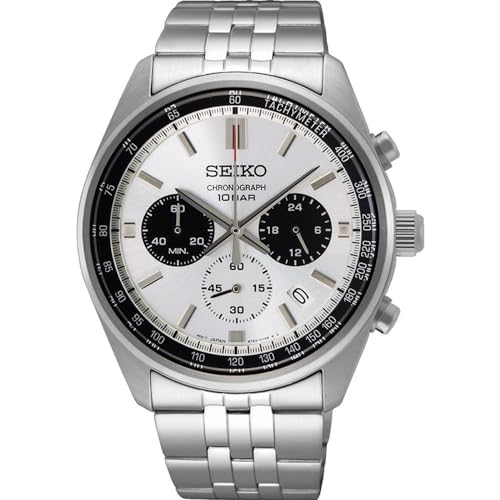 seiko-classic-analog-quarz-uhr-silber-wei image 3