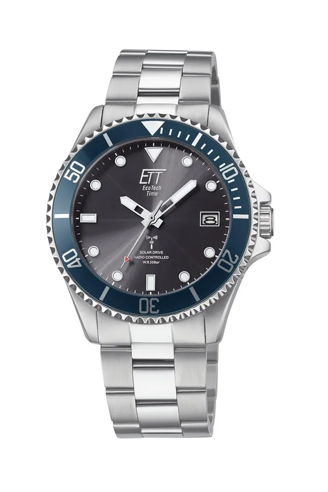 ett-solar-drive-funk-egs-11605-35m-herrenuhr-edelstahl image 1