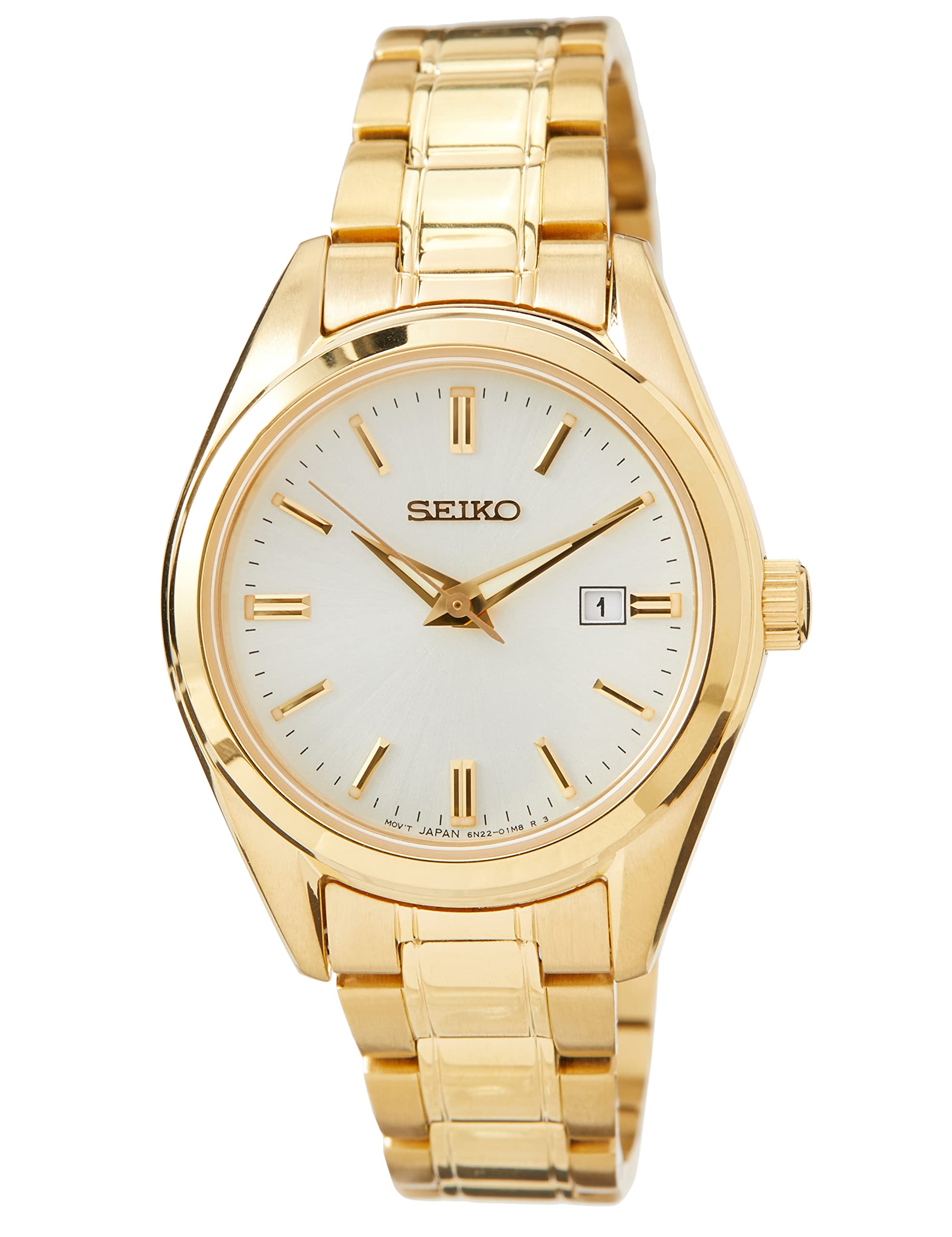 seiko-classic-sur632p1-damenuhr-edelstahl-silber-gold image 3