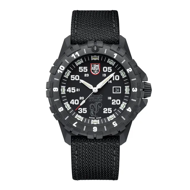 luminox-f-117-nighthawk-6440-herrenuhr-44mm-fliegeruhr image 1