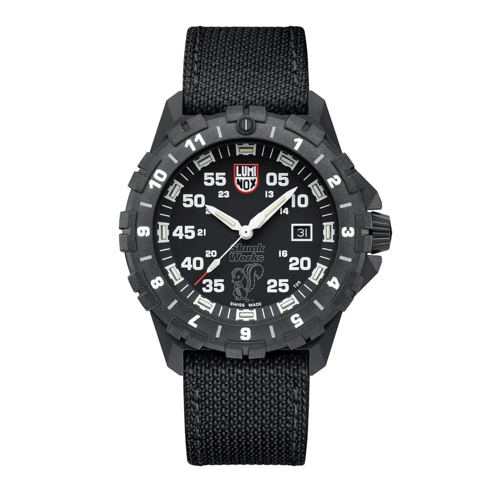 luminox-f-117-nighthawk-6440-herrenuhr-44mm-fliegeruhr image 1