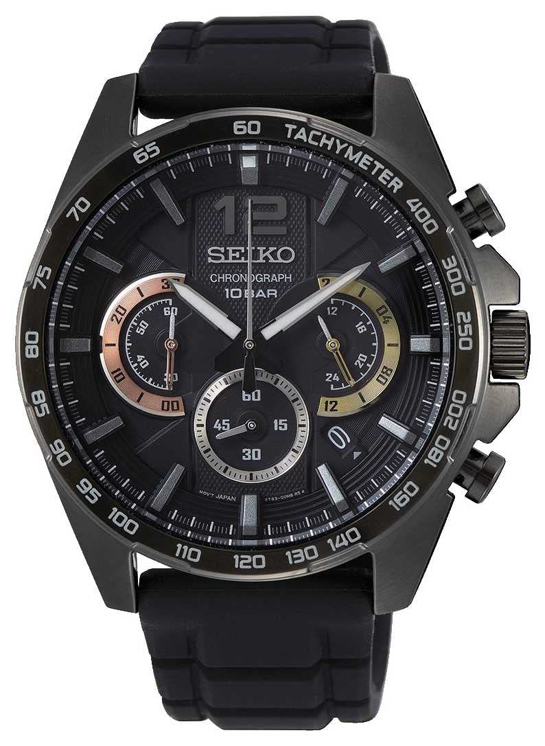 seiko-sport-ssb345p1-herren-chronograph-silber-blau image 7