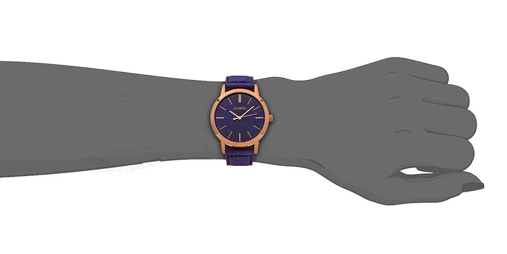 casio-collection-ltp-e118rl-unisex-armbanduhr-echtleder image 2