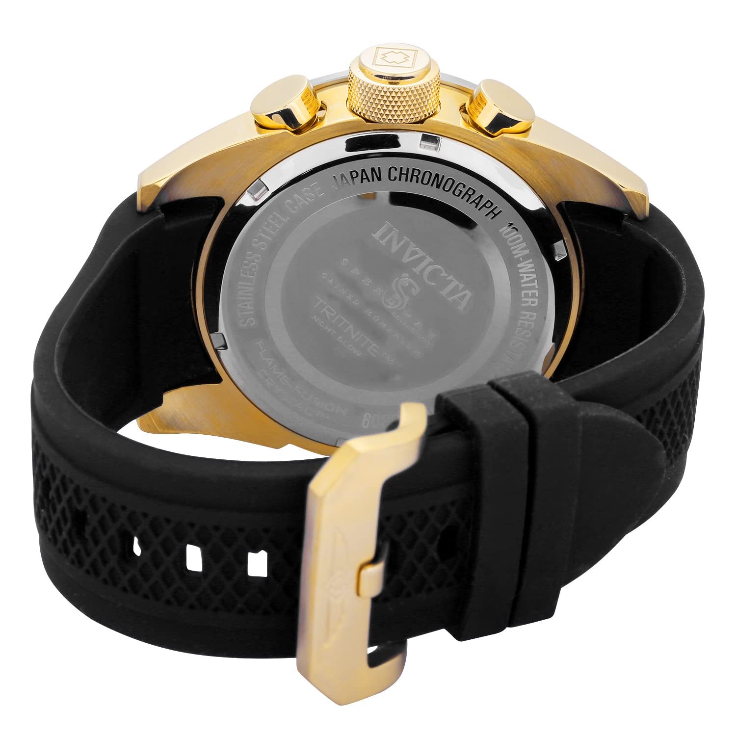 invicta-speedway-herrenuhr-50mm-gold-schwarz-edelstahl image 3