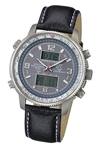 ett-solar-drive-funk-egt-11209-31l-herrenuhr-leder-chrono image 7