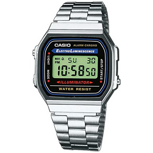 casio-collection-a168wa-unisex-digitaluhr-silber-retro image 2