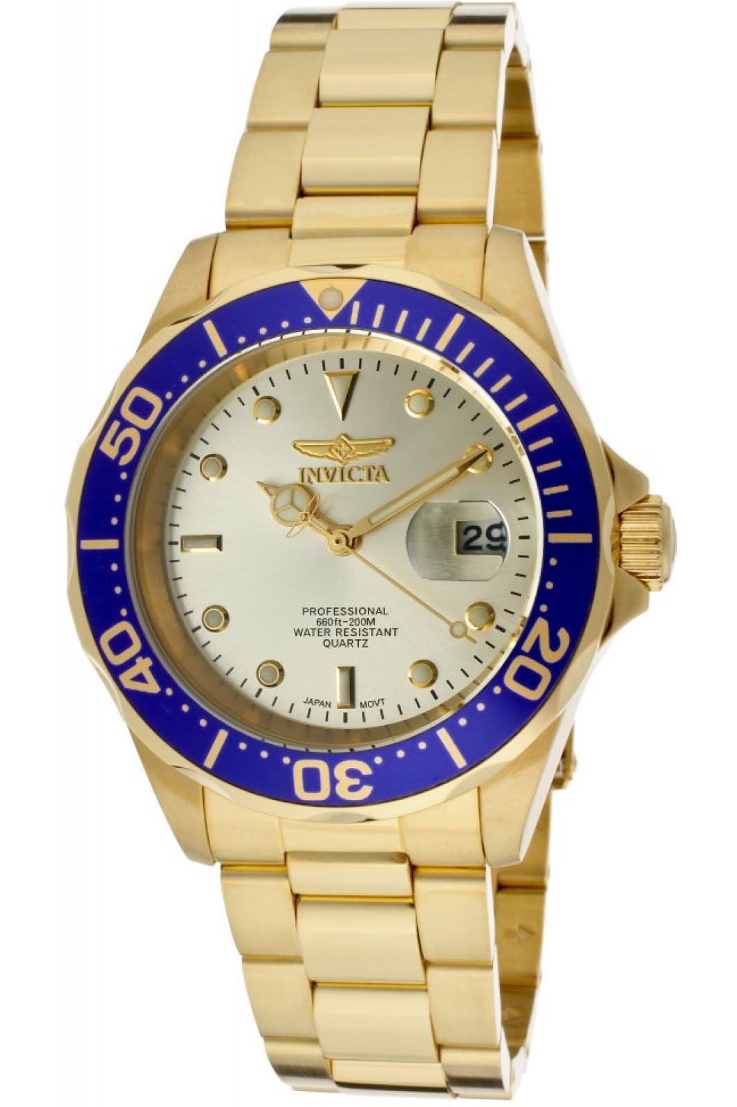 invicta-pro-diver-herrenuhr-40mm-silber-schwarz-quarz image 7