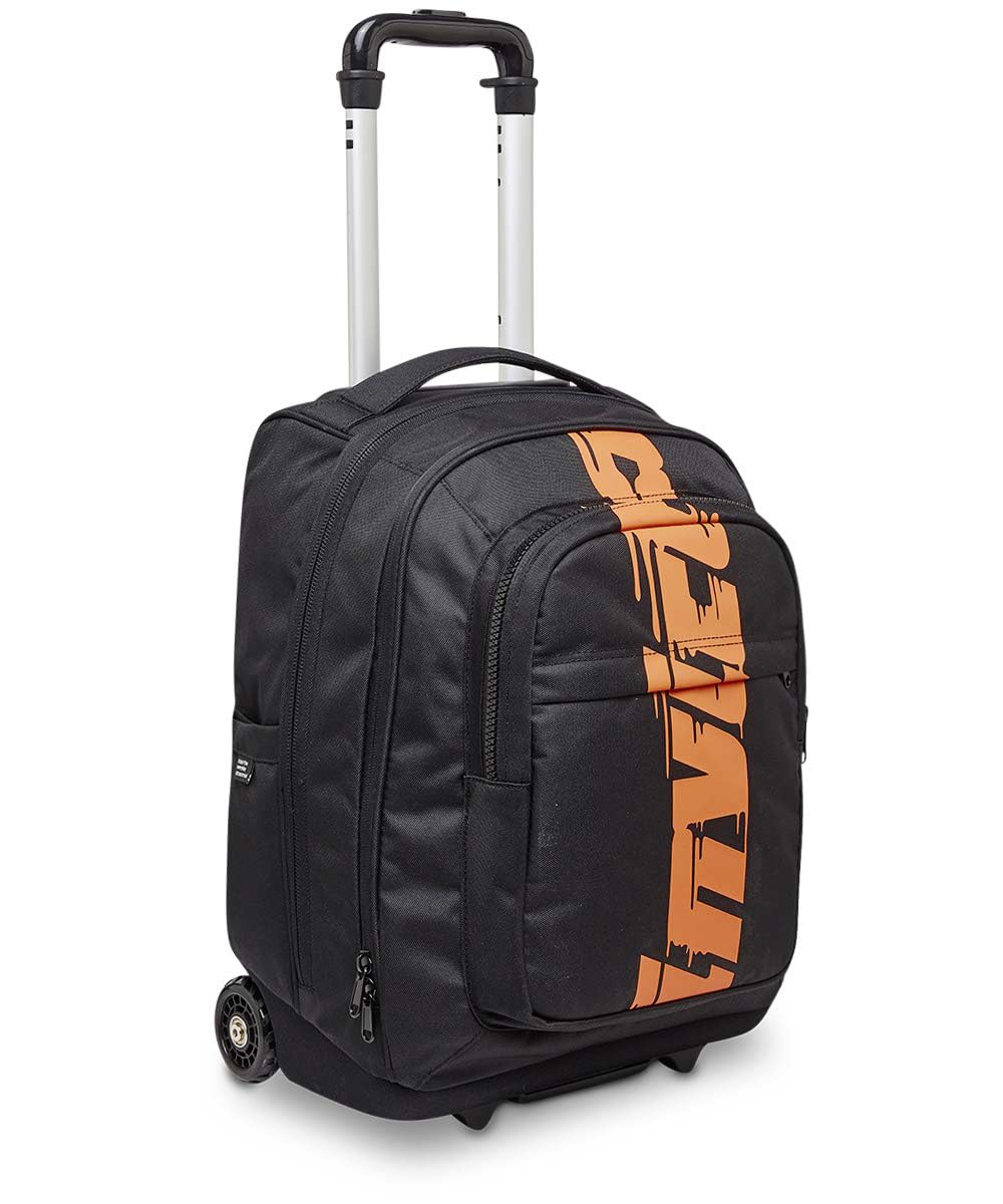 invicta-new-bump-schultrolley-44-l-schwarz-2in1-rucksack image 2