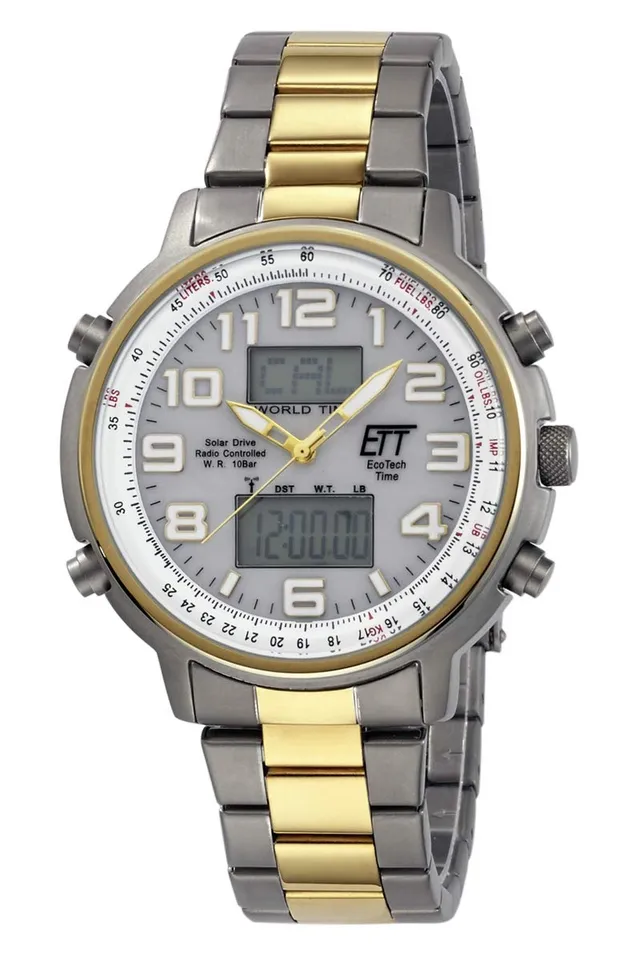 ett-solar-drive-funk-egs-11345-23m-herrenuhr-chronograph-edelstahl image 1