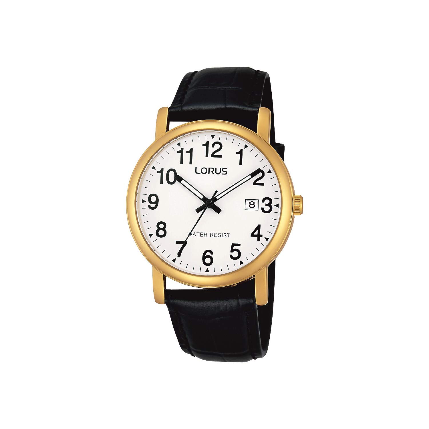 lorus-klassik-herrenuhr-gold-analoge-armbanduhr image 1