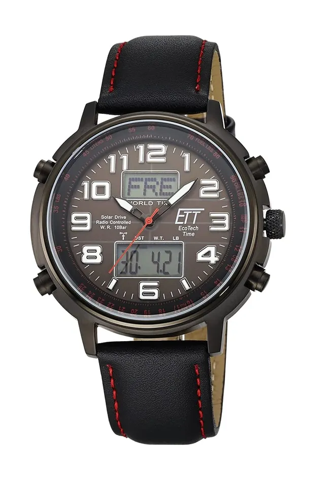ett-solar-drive-funk-egs-11452-22l-herren-chronograph-leder image 1