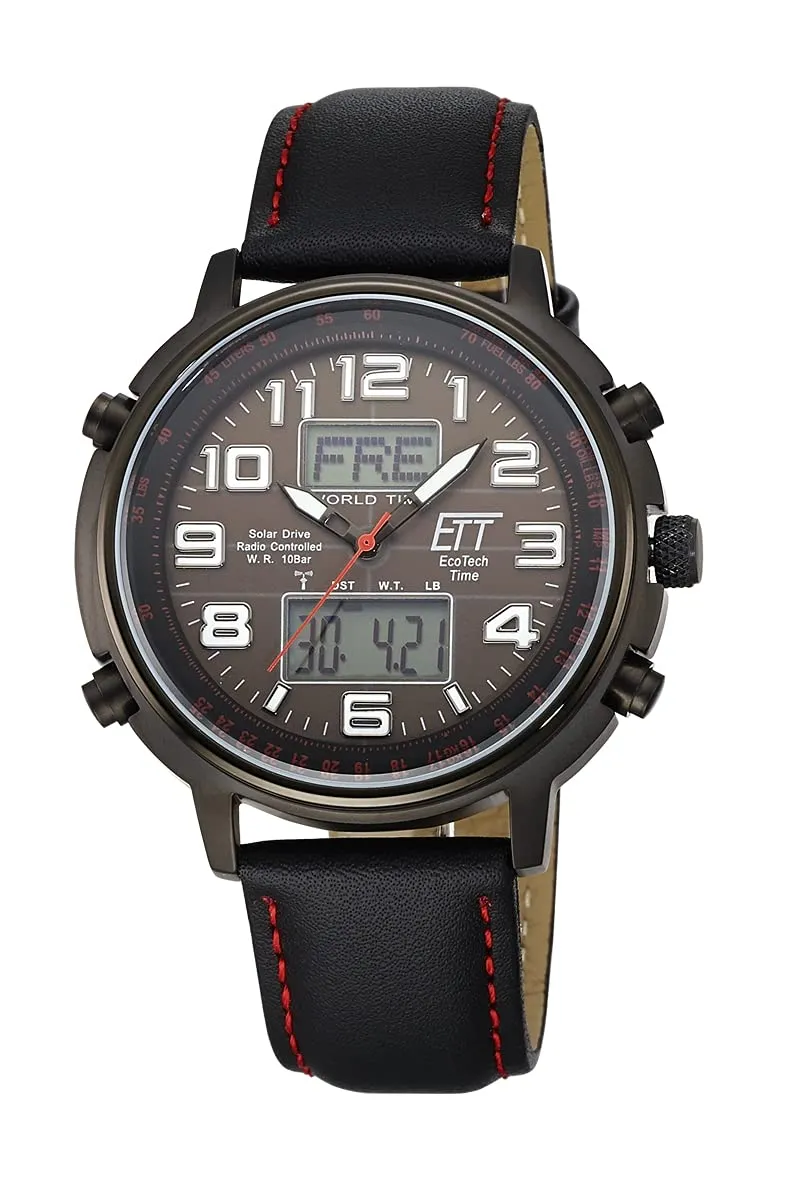 ett-solar-drive-funk-egs-11452-22l-herren-chronograph-leder image 1