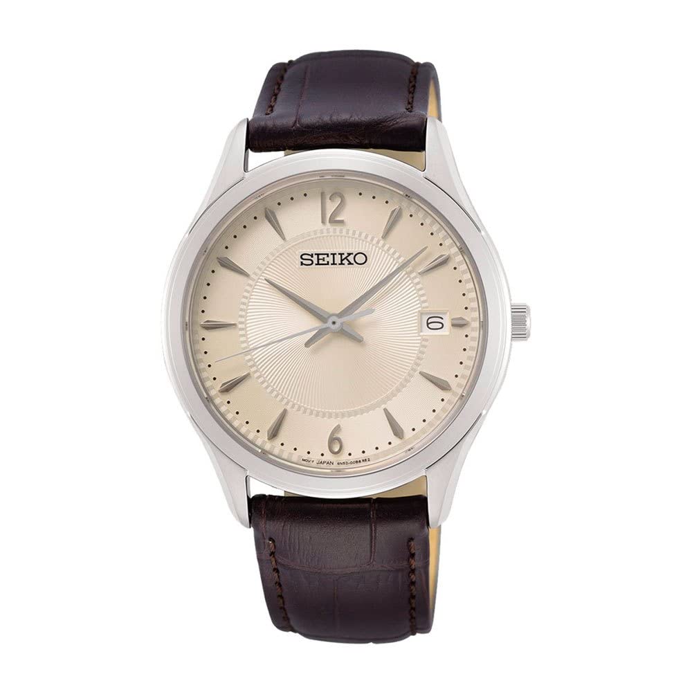 seiko-classic-sur419p1-herrenuhr-edelstahl-silber-blau image 2