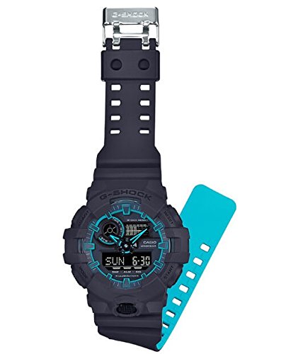 casio-g-shock-ga-700se-1a2er-uhr-schwarz-blau-analog-digital image 5