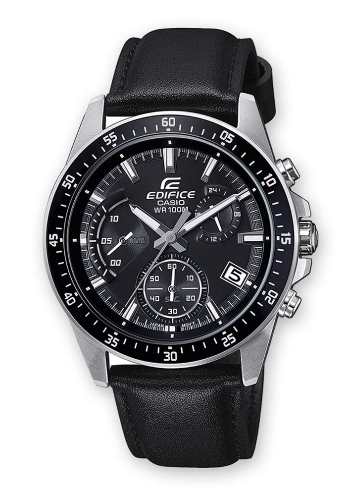 casio-edifice-efv-540l-chronograph-herrenuhr-leder image 1